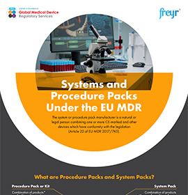 Systems and Procedure Packs Under the EU MDR