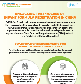 Unlocking the Process of Infant Formula Registration in China