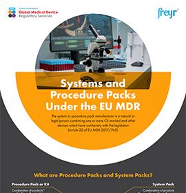 Systems and Procedure Packs Under the EU MDR